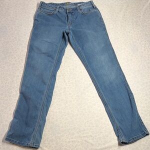 Carhartt Women’s Slim Fit Jeans Medium Wash Size 6 Regular